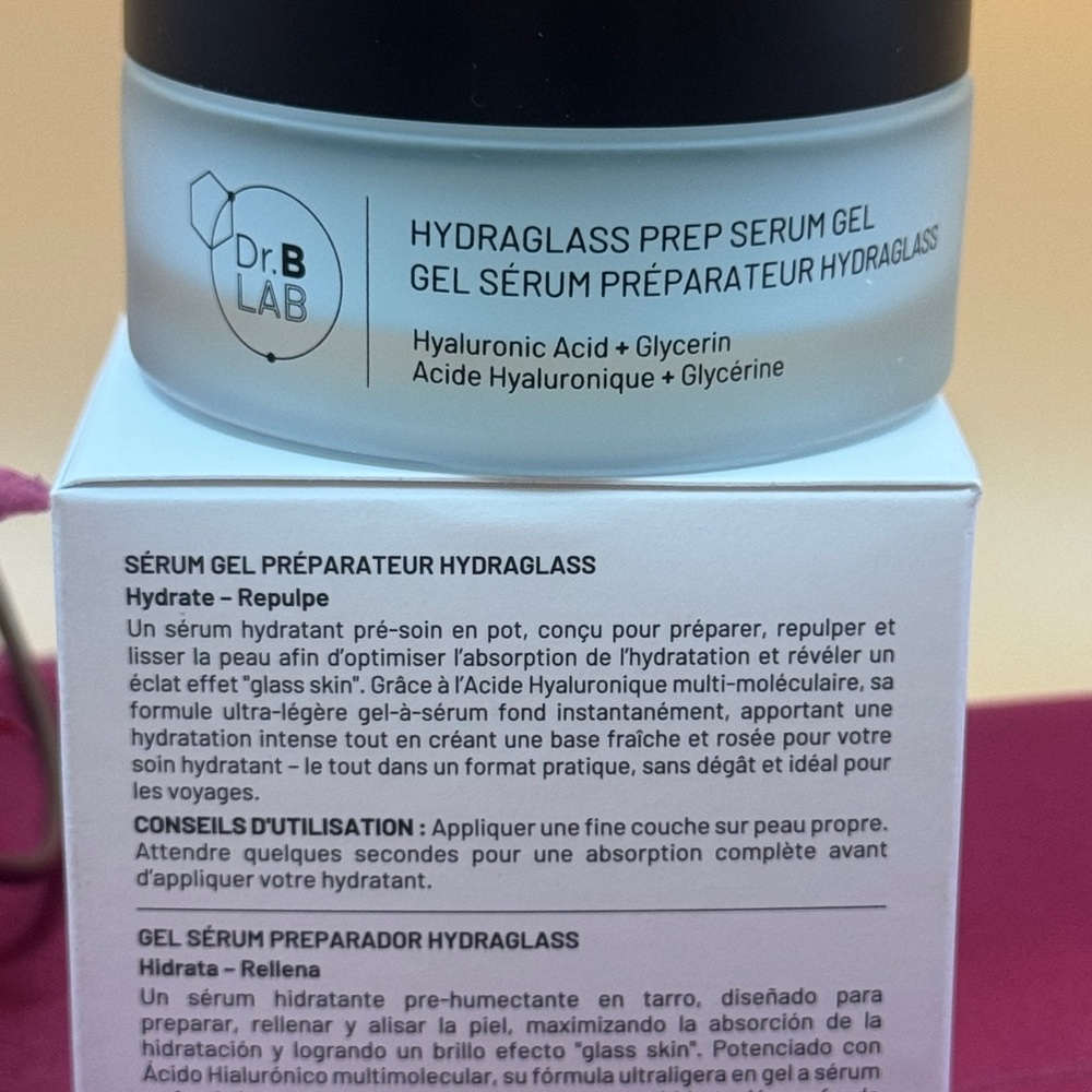 Dr B lab hydraglass prep serum gel 1oz - Picture 5 of 8